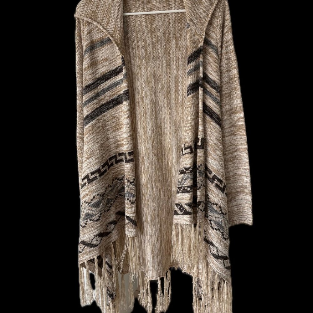 Altard State Fringe Cardigan, size L